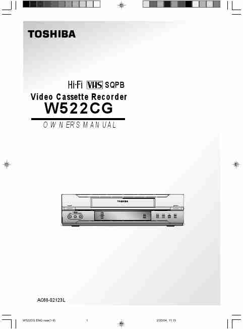 Toshiba VCR W522CG-page_pdf
